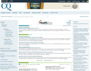 CQ HealthBeat: Comprehensive health care policy insights