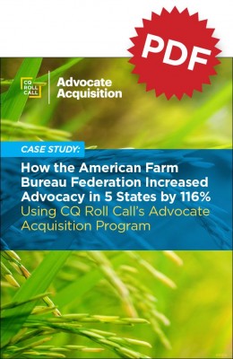Read how the Farm Bureau increased advocates by 116% in only 10 days.
